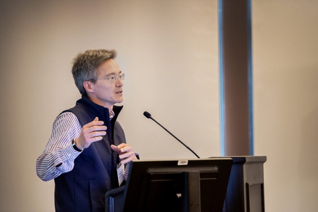 kevin volpp speaks at CHIBE's symposium