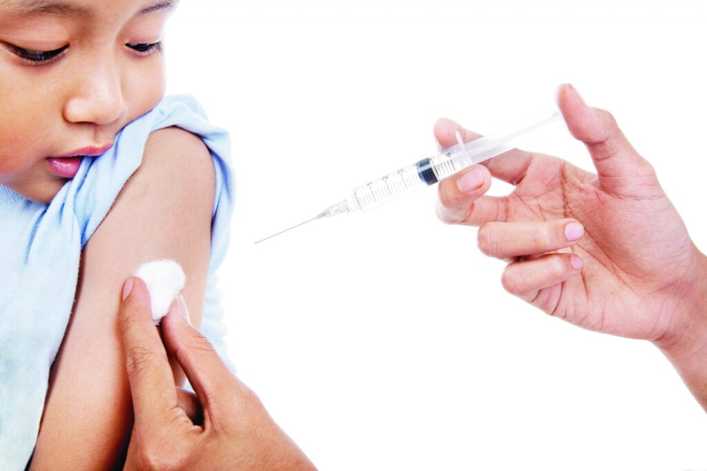 an immunization for a child