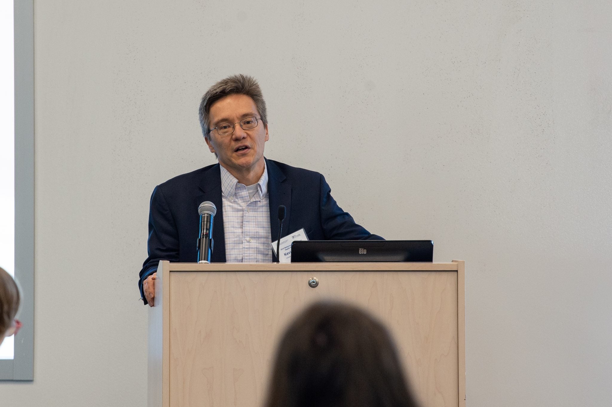 Kevin Volpp speaks at CHIBE's symposium