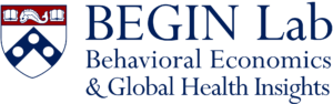 BEGIN Lab Behavioral Economics & Global Health Insights logo