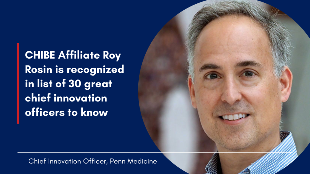 roy rosin is recognized in list of 30 great CIOs to know