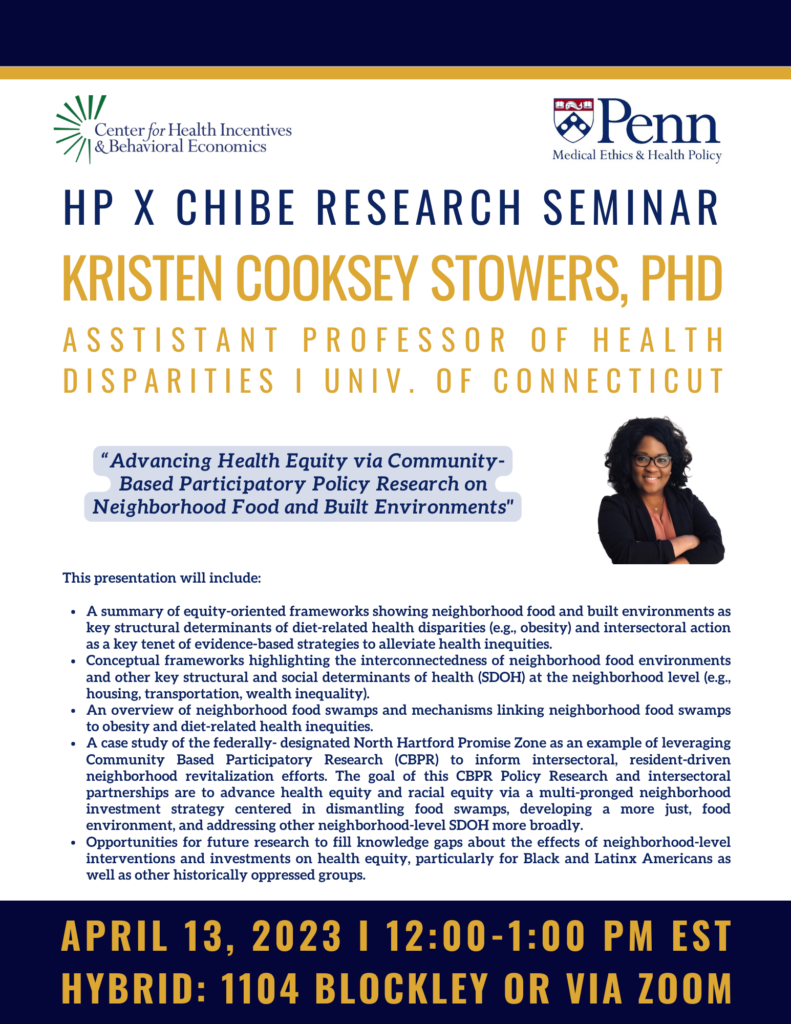 Kristen Cooksey Stowers event graphic
