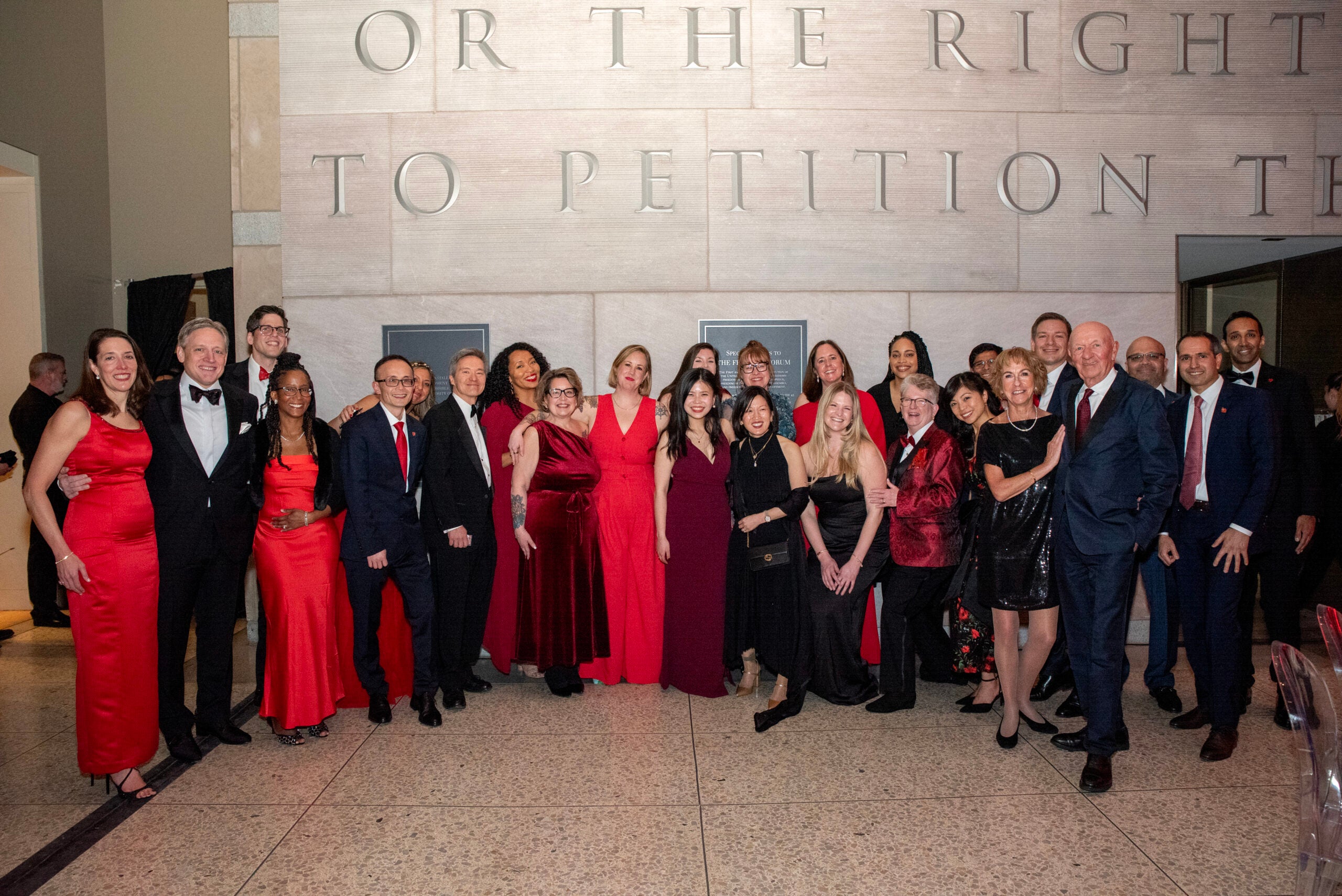 AHA ball where Kevin Volpp wins award