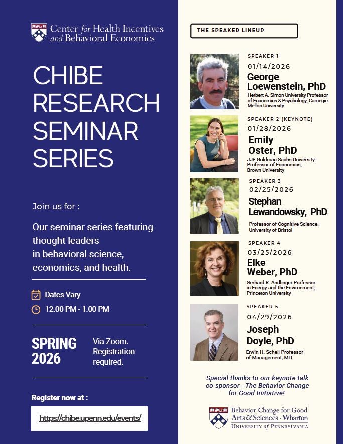 chibe's seminar series in spring 2026